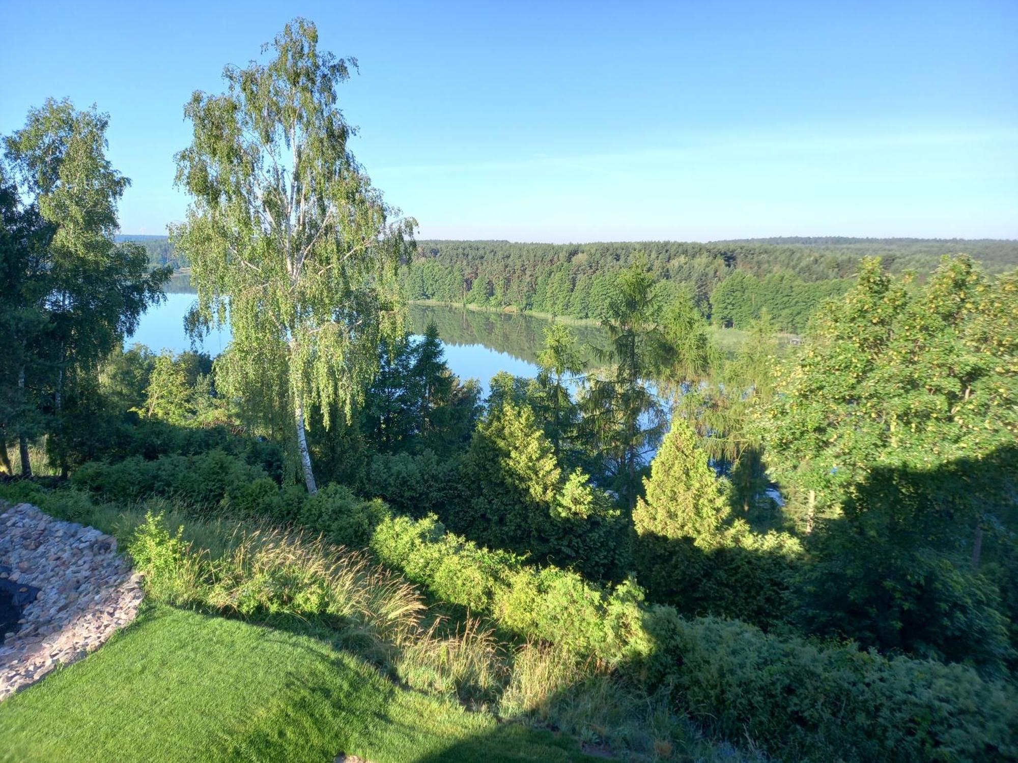 Dom Nad Jeziorem Zbiczno Siedlisko Grzmieca Buitenkant foto
